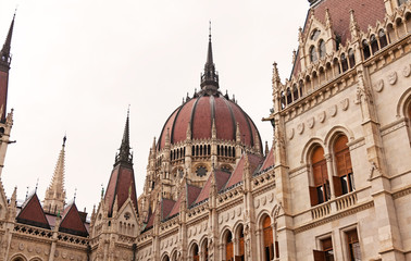 Fototapeta premium Parliament building in the capital of Hungary Budapest