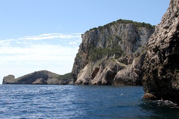 Fototapeta na wymiar l'archipel des îles Medes sur la Costa brava,Espagne,Catalogne