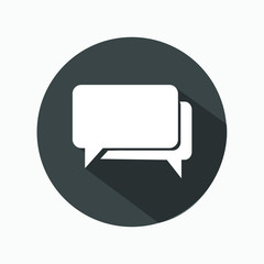 Naklejka premium Chat Icon
