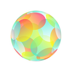 facets bubble pastel pop