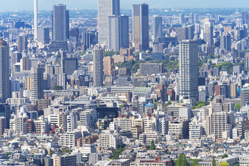 東京風景　2019　春　六本木から望む池袋