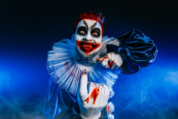 clown from horror film