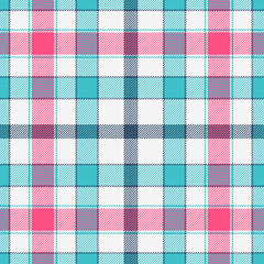 Tartan, plaid pattern seamless vector illustration. Checkered texture for clothing fabric prints, web design, home textile.