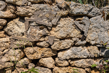uralte historische Mauer