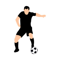soccer silhoette