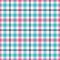 Tartan, plaid pattern vector illustration. Checkered texture for clothing fabric prints, web design, home textile.
