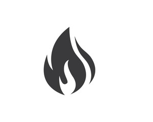 fire flame vector icon design