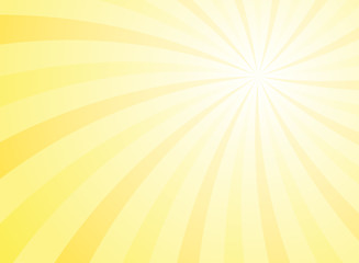 Summer bright yellow sunlight background. Vector illustration