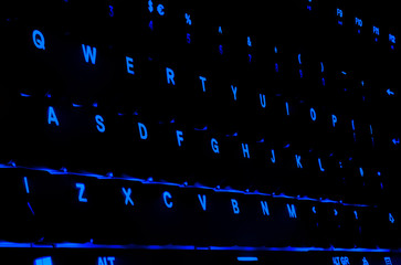 Blue Keyboard