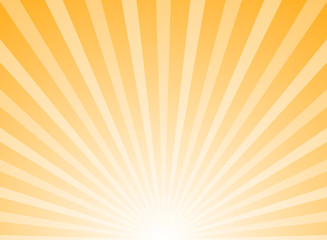 Sunlight abstract background. Powder orange color burst background.