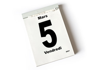 5. Mars 2021