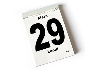 29. Mars 2021