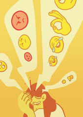 Social media stress