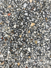 Background of granite and marble chips, texture