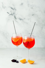 summer evening drink Aperol Spritz