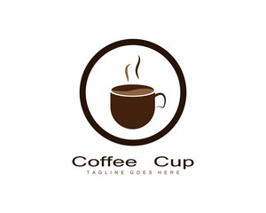 Coffee cup Logo Template vector icon design