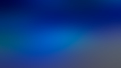Fototapeta premium Blue abstract blurred gradient background.