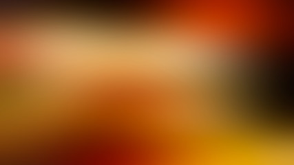 Red abstract blurred and yellow spots gradient background.