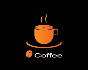 Coffee cup Logo Template vector icon design