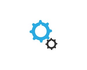 Gear Logo Template vector icon illustration design