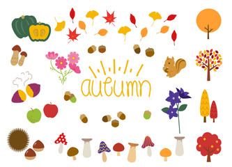 Material set of cute summer sea. © Mari Matayoshi