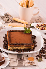 Tiramisu cake.