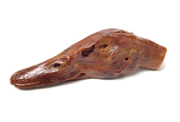 Fototapeta premium Shanghai Sauce duck on white background 