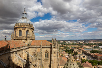 Fototapeta na wymiar cathedral of christ the savior in Salamanca