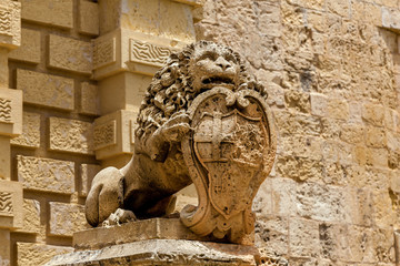 Mdina Malta.Sights of the island of Malta