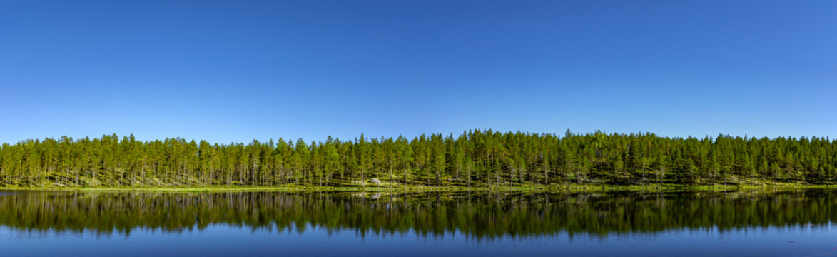 Panorama Femund See in Hedmark Norwegen