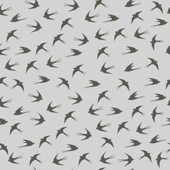 Seamless vintage pattern for gift wrap and fabric design