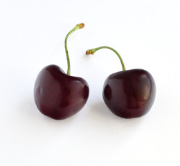 cherry isolated on white background