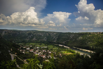 Fototapeta na wymiar Bosnia Village