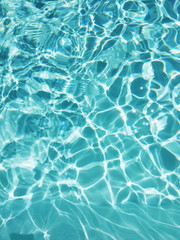 Fototapeta na wymiar Abstract nature waves in the pool summer or spring background