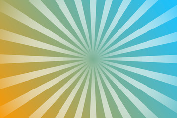 summer background with ray and bokeh retro abstract background on summer holiday background