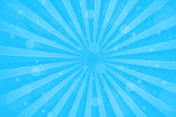 summer background with ray and bokeh retro abstract background on summer holiday background