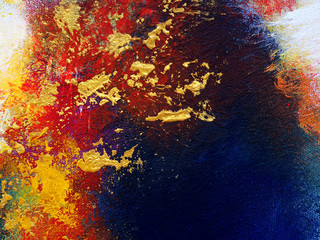 Abstract background colorful oil paint multi colors .