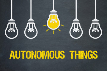 Autonomous things