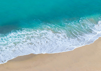 waves on the beach