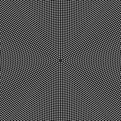 Retro black and white halftone circular dot pattern background design - abstract monochrome vector illustration from circles