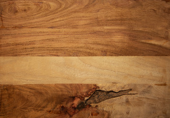 Beautiful ancient wood texture with visible wood texture, Top view with copy space.