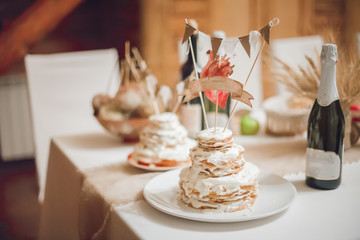 The wedding cake