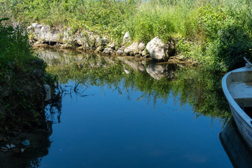 Reflections in water
