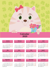 calendar for 2011 with rabbit