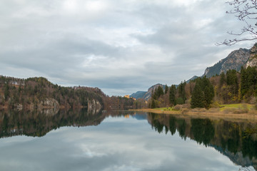 lake in the mountains