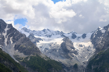 mountains in the alps