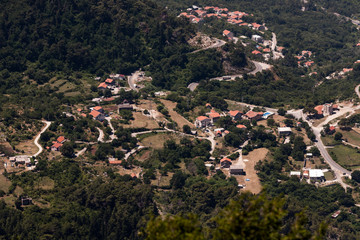 Fototapeta na wymiar View on Skaljari. Montenegro 