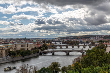 Fototapeta na wymiar Prague river