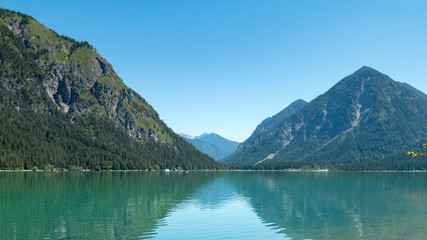 Naklejka na ściany i meble Heiterwanger Lake in Austria