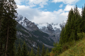 Fototapeta na wymiar Mountains of Trafoi Südtirol